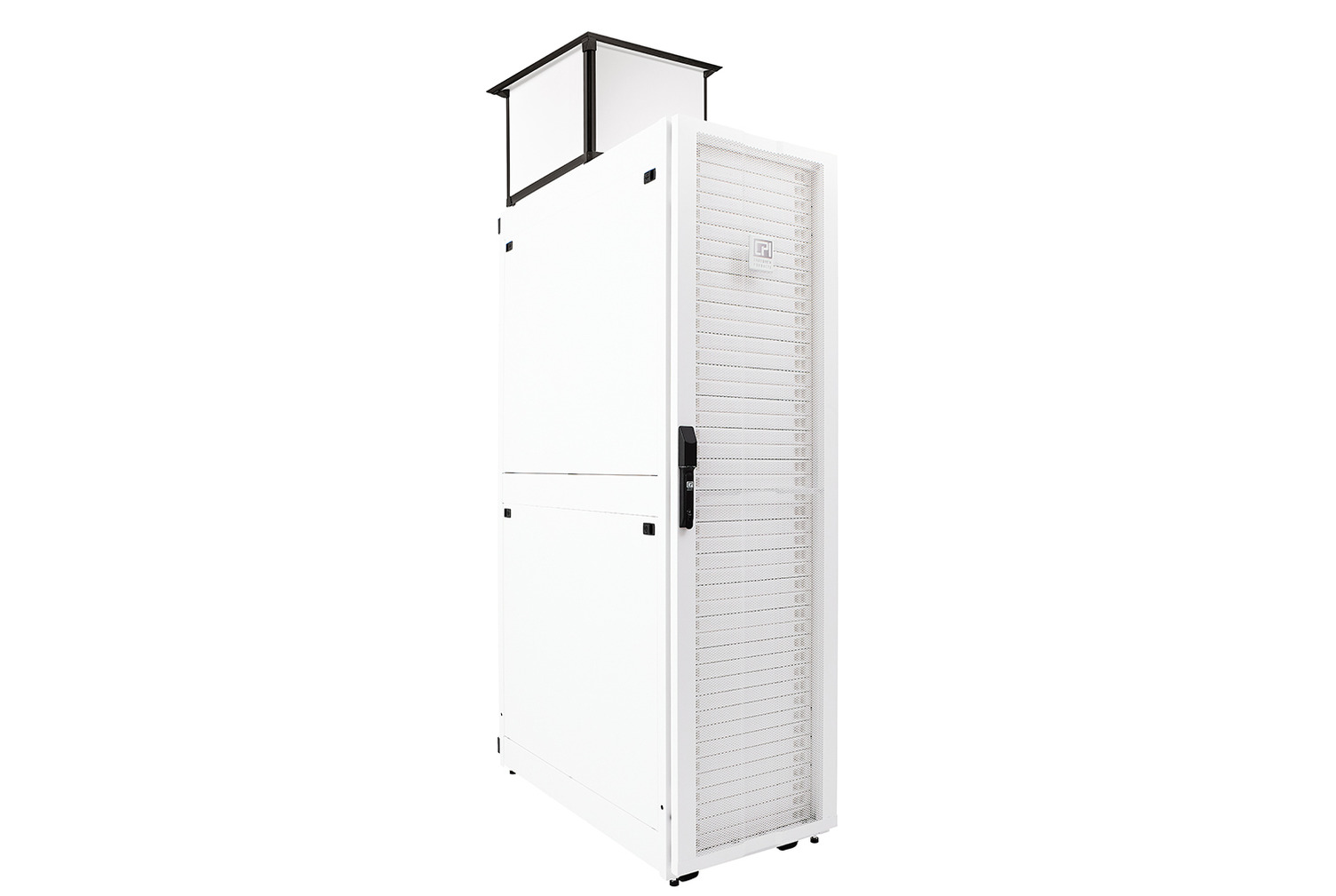 ZetaFrame Cabinet with Vertical Exhaust Duct, White