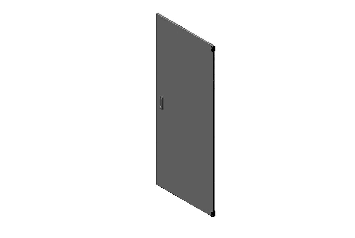 Single Solid Metal Rear Door with Seal for ZetaFrame® Cabinet - Image 2