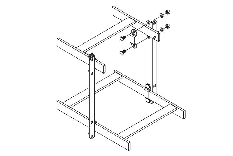 Kit de separador para soporte de escalerilla porta cables - Image 0