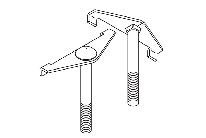 Kit de llaves Canal de ajuste auxiliar/escalerilla porta cables - Image 0