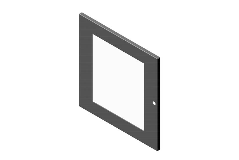 Single Tempered Glass Door for RMR Wall-Mount Enclosure Image