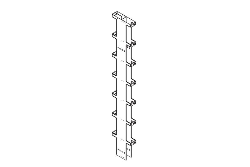 Double-Sided Narrow Vertical Cabling Section - Image 0