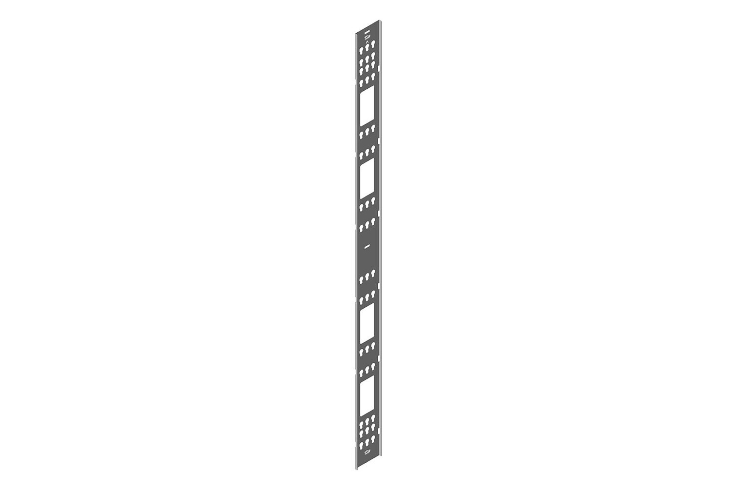 Full Height Dual PDU Bracket for ZetaFrame® Cabinet - Image 1