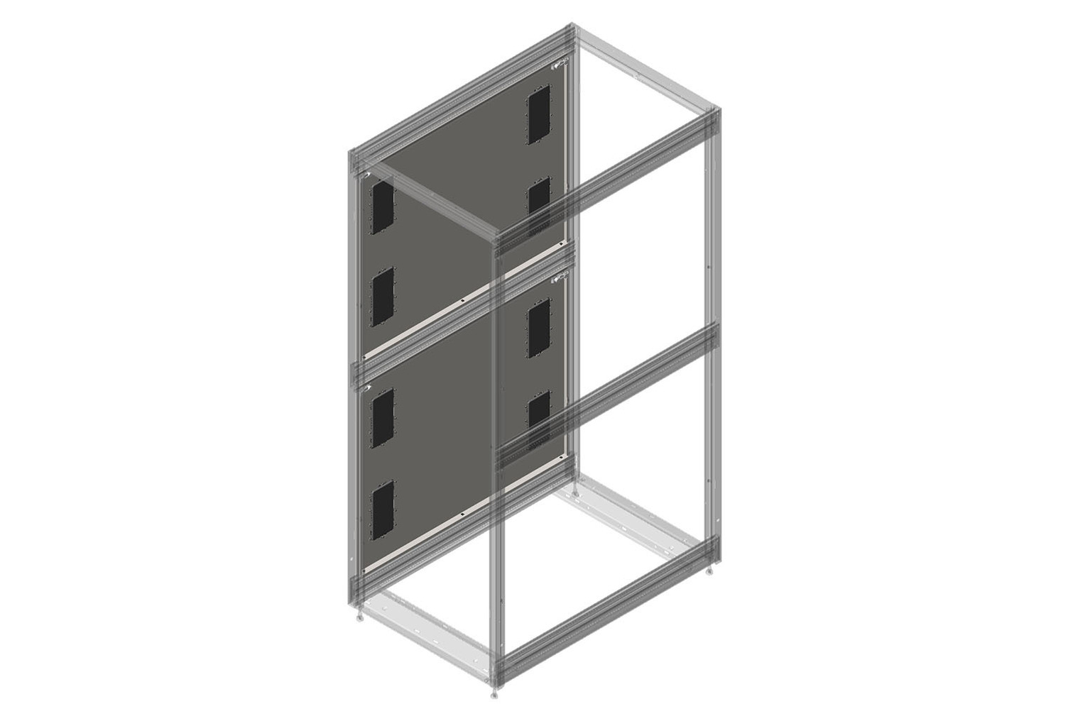 侧板，过线盒, 用于 ZetaFrame 机柜 - Image 3