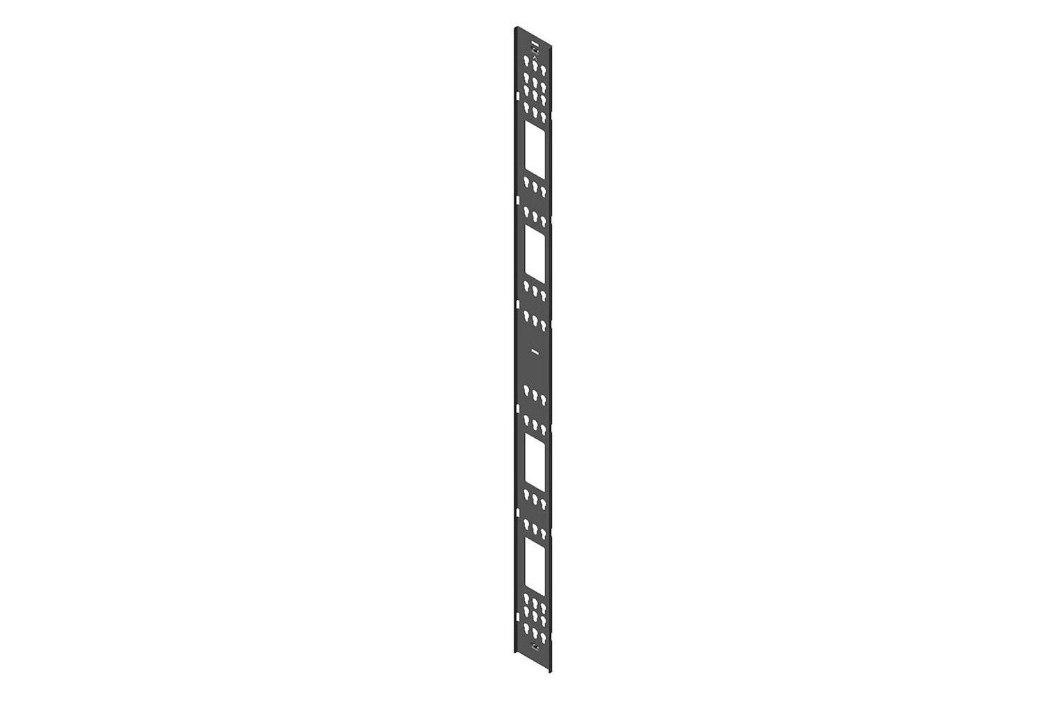Full Height Dual PDU Bracket for ZetaFrame® Cabinet - Image 0