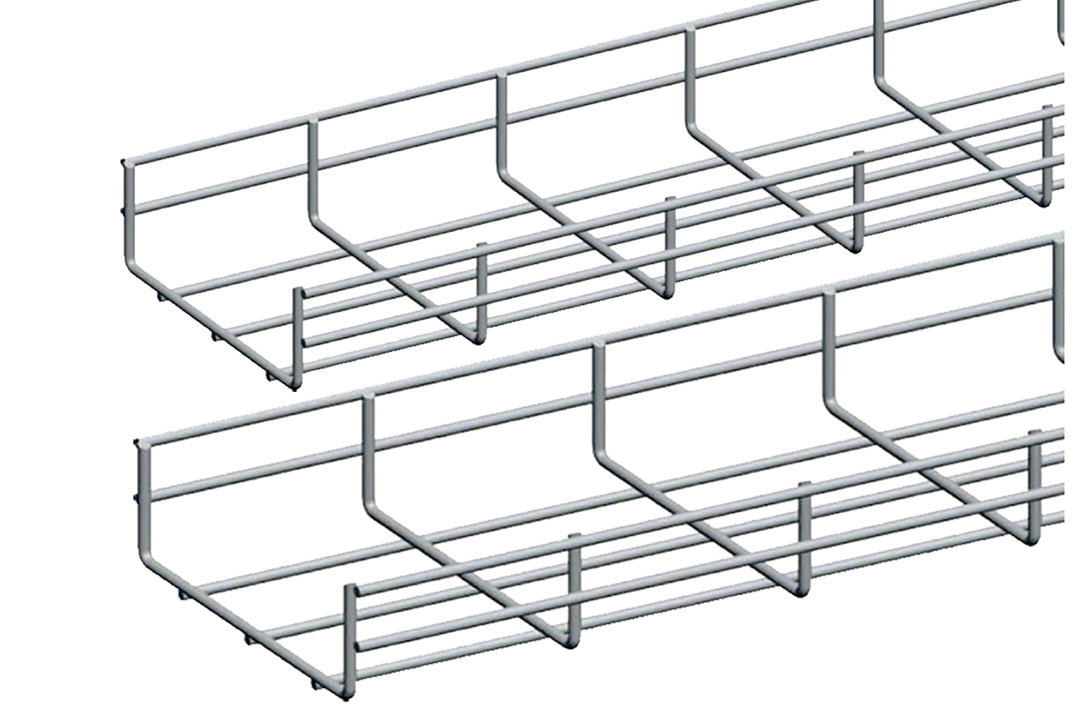 GlobalTrac Wire Mesh Cable Tray - Image 1