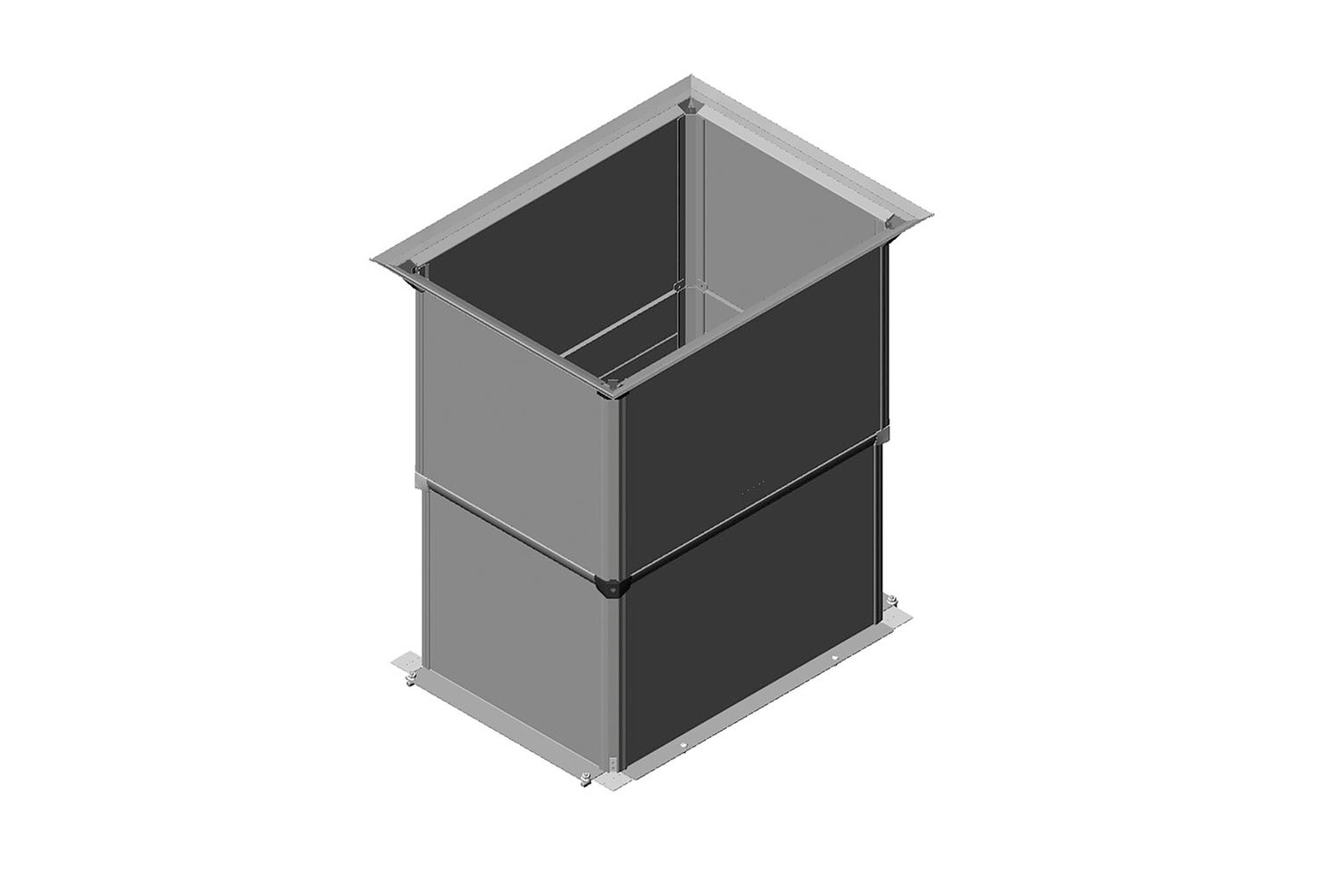Vertical Exhaust Duct For ZetaFrame® Cabinet - Image 0