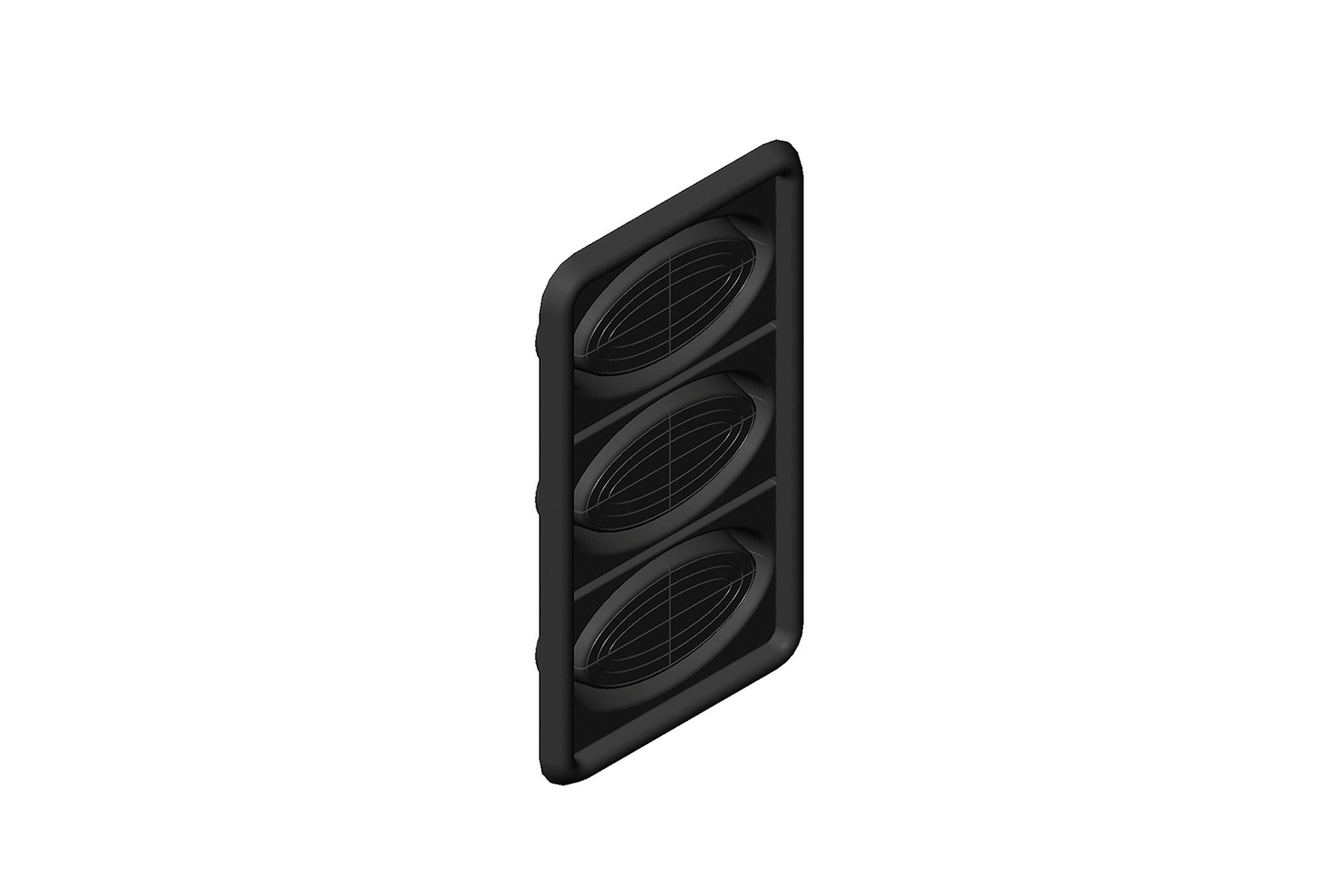 Kit de tapas para rieles de montaje de equipos para gabinetes ZetaFrame™ - Image 0
