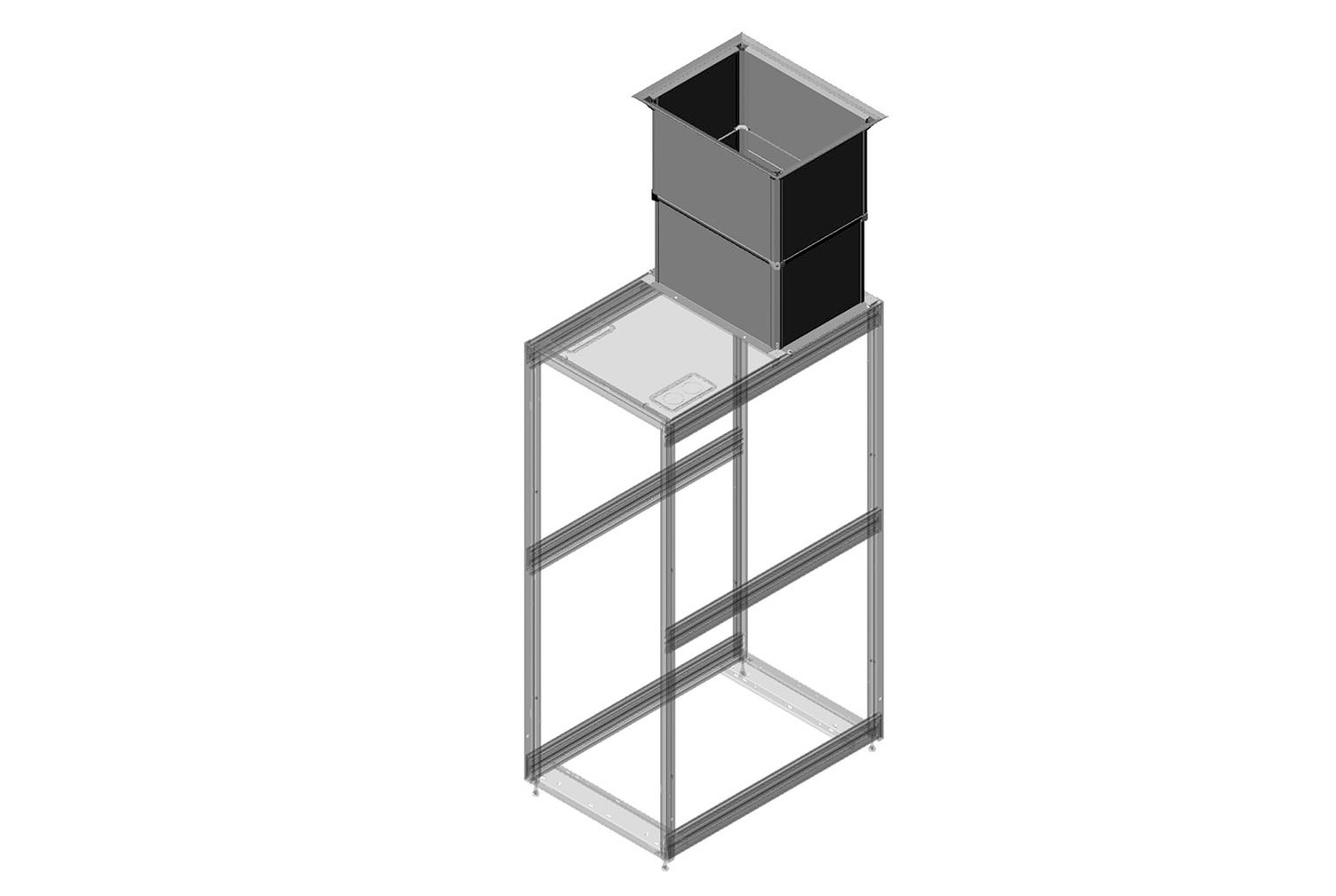 Vertical Exhaust Duct For ZetaFrame® Cabinet - Image 3