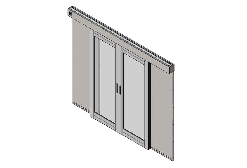 Aisle Containment Door Assembly