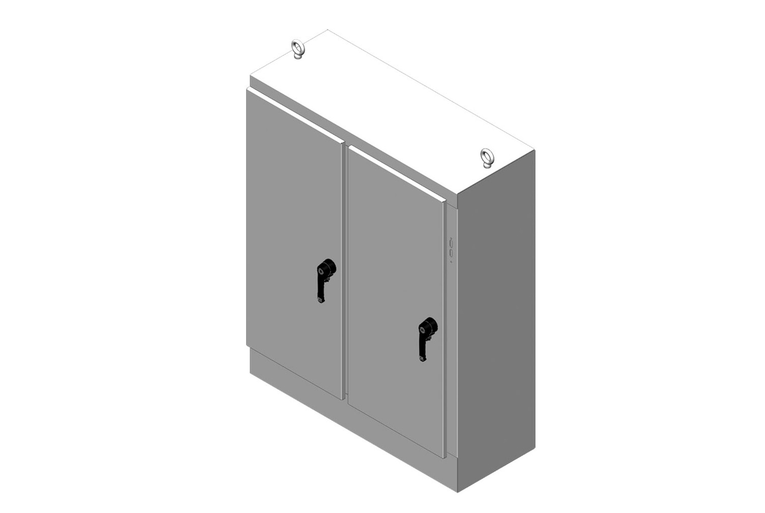 RMR Free-Standing Disconnect Enclosure, Type 4, with Solid Double Door - Image 0