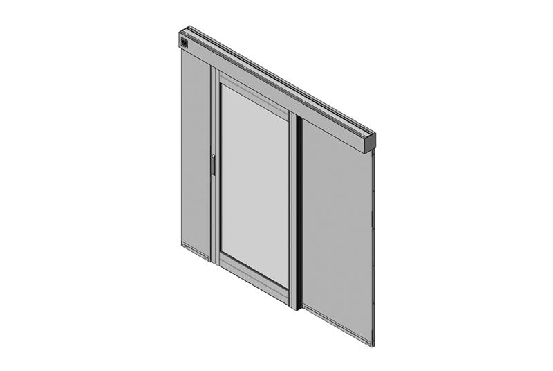 Aisle Containment Door Assembly, single-door