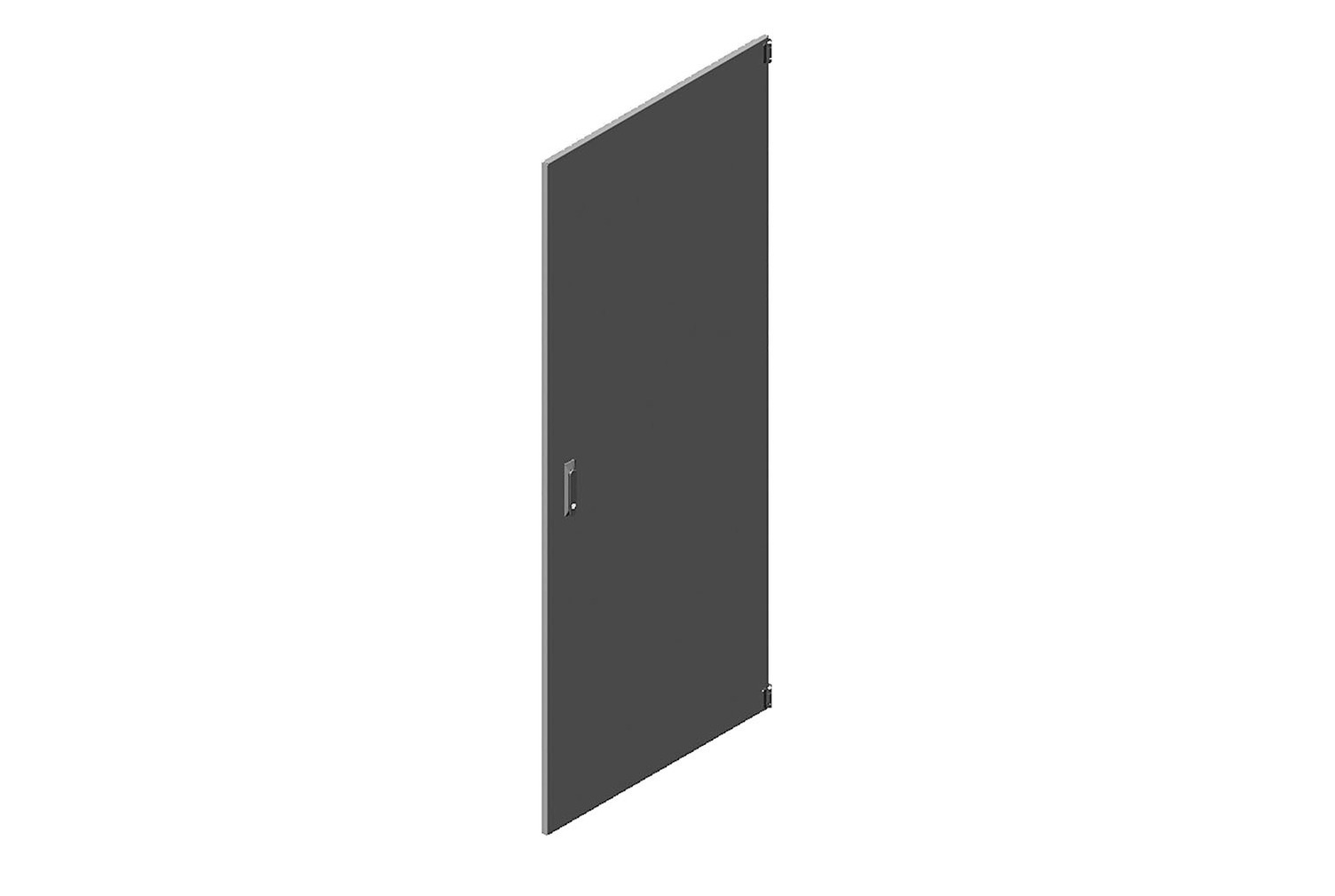 Single Solid Metal Rear Door with Seal for ZetaFrame® Cabinet - Image 0