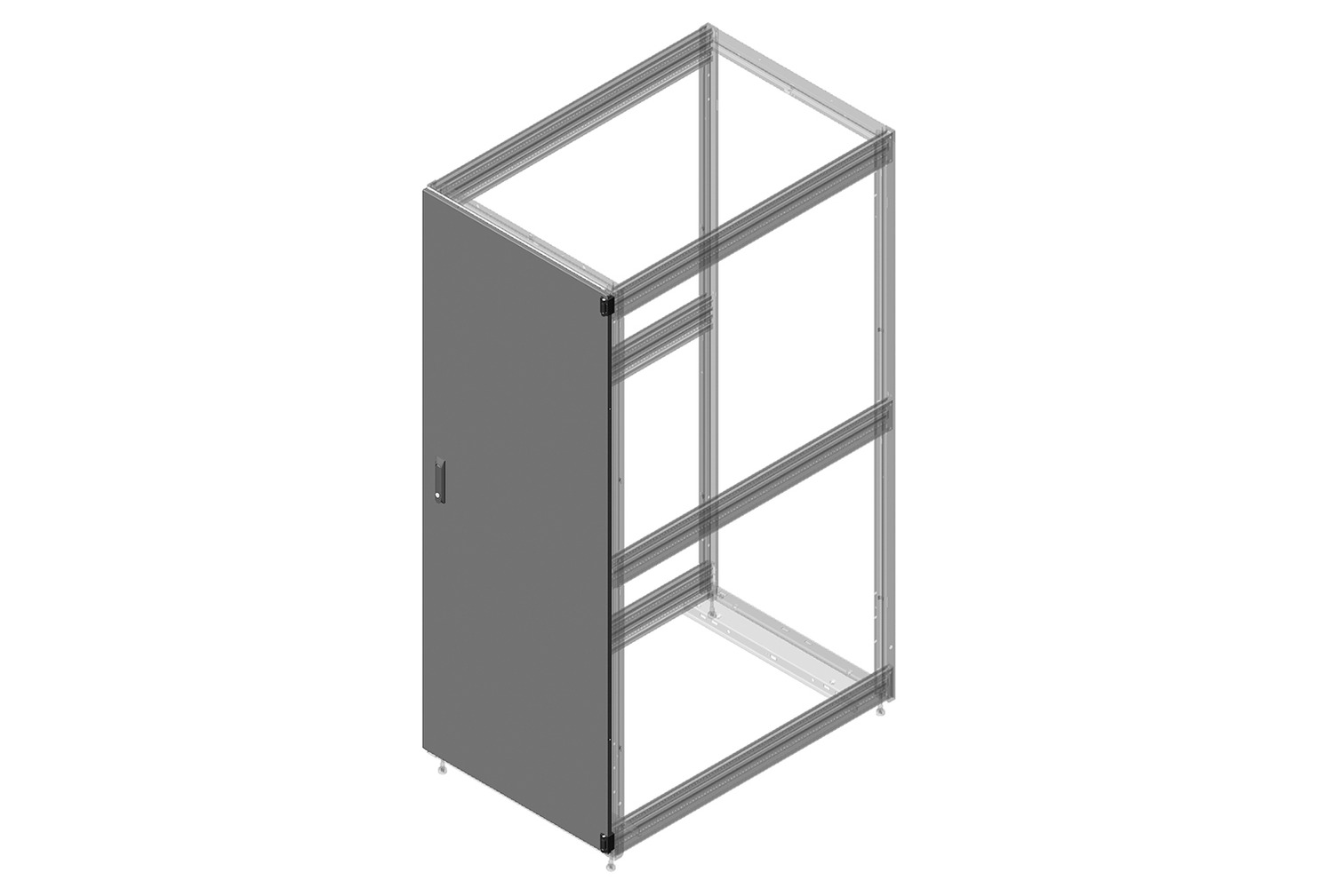 Kits de cerradura o para puerta posterior sencilla de metal sólido para gabinete ZetaFrame™ - Image 2